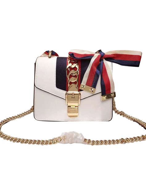 sylvie small shoulder bag fake|gucci silvie handbag.